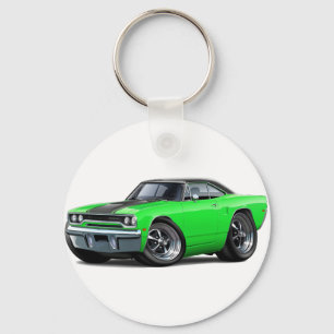 Porte-clés Top vert-noir 1970