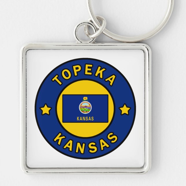 Porte-clés Topeka Kansas (Devant)
