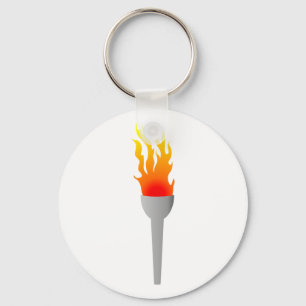 Porte-clés Torche flamante