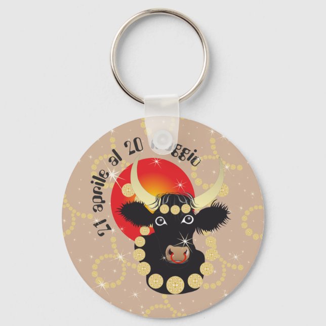 Porte-clés Toro 21 aprile al 20 maggio Portachiavi (Recto)