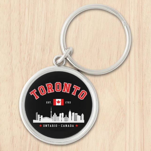 Porte-clés Toronto Cityscape, Canada (Créateur téléchargé)