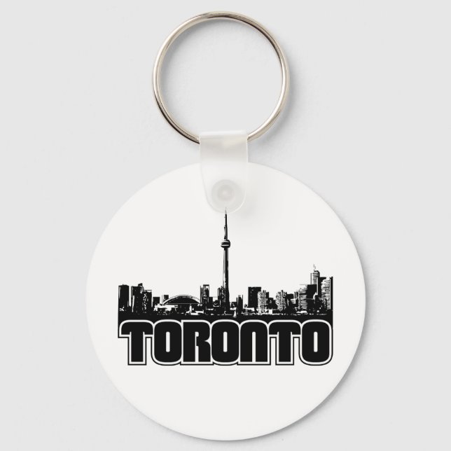 Porte-clés Toronto Skyline (Recto)