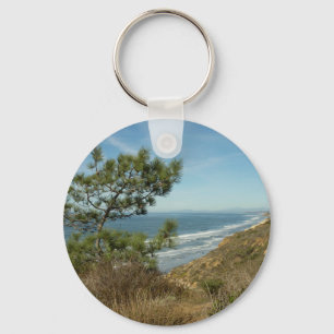 Porte-clés Torrey Pine and California Coastline Landscape