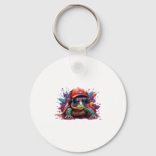 Porte-clés tortue animal art je cool mignon tortue
