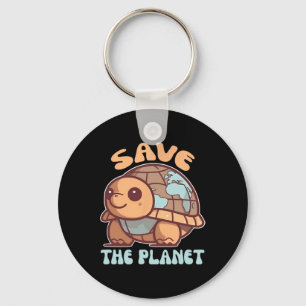 Porte-clés Tortue Avec Protection De l'environnement De La Te