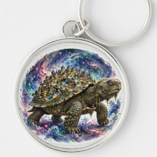 Porte-clés Tortue de Galaxie Mignon