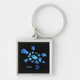 Porte-clés Tortue de l'eau bleue