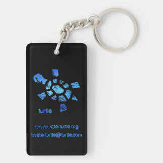 Porte-clés Tortue de l'eau bleue