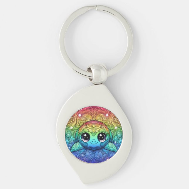 Porte-clés tortue de mer bébé (Devant)