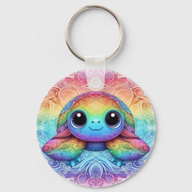 Porte-clés tortue de mer bébé (Recto)