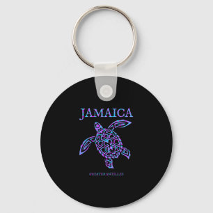 Porte-clés Tortue de mer de Jamaïque Vacances pour femmes et