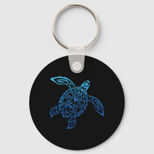 Porte-clés Tortue de mer hawaïenne Tribal Polynésien Pacifiqu