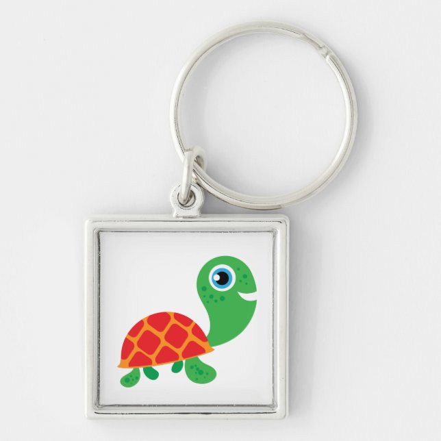 Porte-clés Tortue impressionnante (Devant)