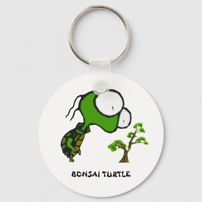 Porte-clés Tortue Keychain de bonsaïs (Recto)