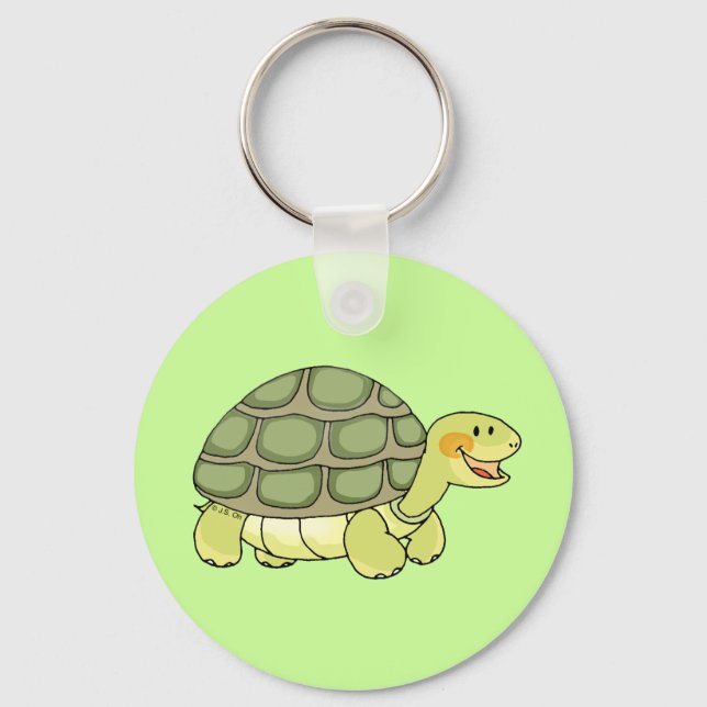 Porte-clés Tortue mignonne (Recto)