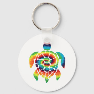 Porte-clés Tortue Tie-Dye