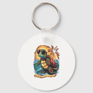 Porte-clés Tortue tortues marines hawaïennes Hawaï plage trop