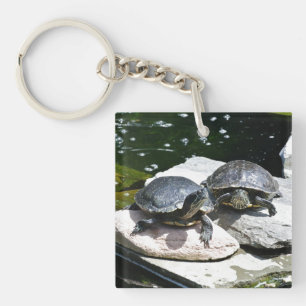 Porte-clés Tortues jumelles -