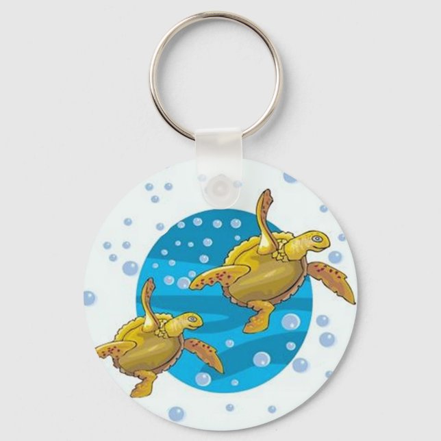Porte-clés Tortues marines (Recto)