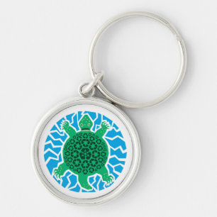 Porte-clés Tortues marines, recyclage