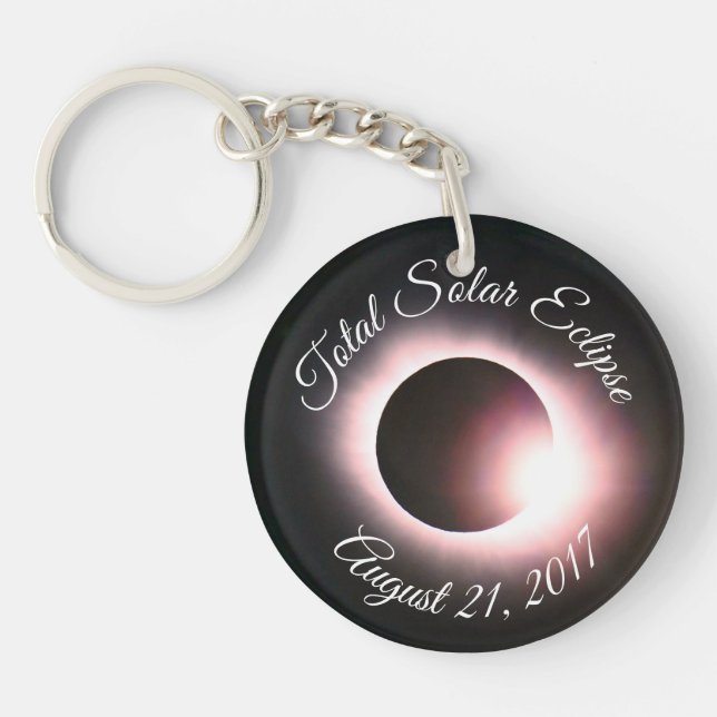 Porte-clés Total Solaire Eclipse 2017 - USA (Devant)