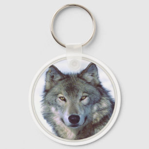 Porte-clés Totem animal du loup
