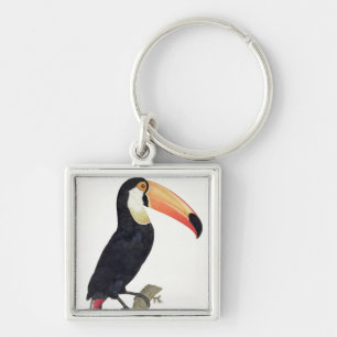 Porte-clés Toucan No.2, de la 'histoire des oiseaux de