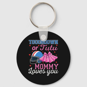 Porte-clés Touchdown Ou Tutu Maman T'aime Football Genre