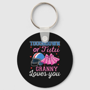 Porte-clés Touchdown ou Tutu Mamie t'aime Footballeur Genre