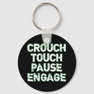 Porte-clés Toucher Crouch Pause Engager Tee - shirts de rugby