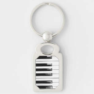 Porte-clés Touches de piano anciennes