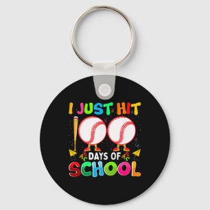 Porte-clés Touchez 100 Jours De Baseball Scolaire 100E Jour G