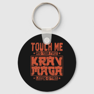 Porte-clés Touchez-moi et votre première leçon de Krav Maga e