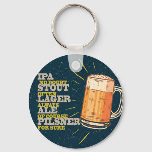 Porte-clés Toujours bière