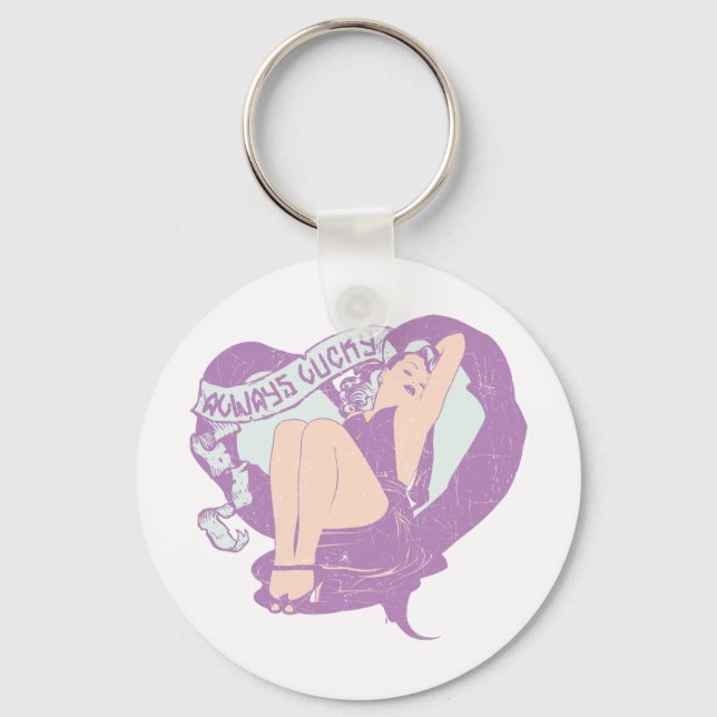 Porte-clés Toujours chanceux (Recto)