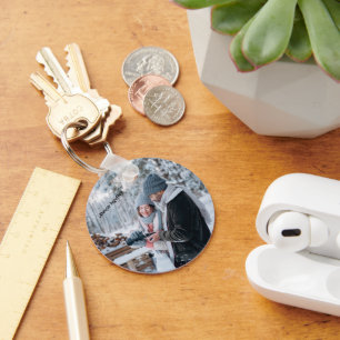 Porte-clés Toujours ensemble impression métal imprimé acryliq