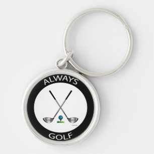 Porte-clés Toujours Logo Golf, Cool Logo Porte - clé