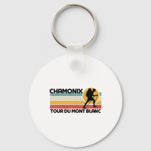 Porte-clés Tour du Mont-Blanc Chamonix Zone de Résort de Ski,