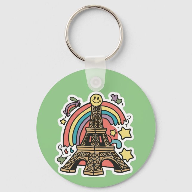 Porte-clés Tour Eiffel (Recto)