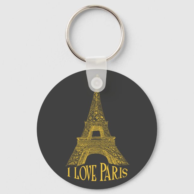 Porte-clés Tour Eiffel (Recto)