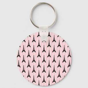 Porte-clés Tour Eiffel mignonne motif de voyage français Pari