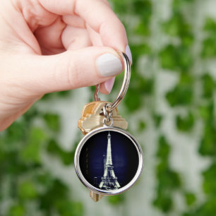 Porte-clés Tour Eiffel & Surreal Paris Art / love France Key