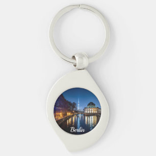 Porte-clés Tour TV et île musée à Berlin, Allemagne
