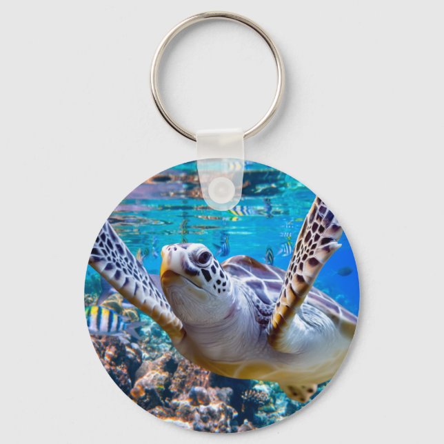 Porte-clés Tourbillon de Green Sea |hawaï (Recto)