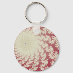 Porte-clés Tourbillon Rouge Lisse