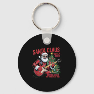 Porte-clés Tournée mondiale de Santa Claus Rocking Around The