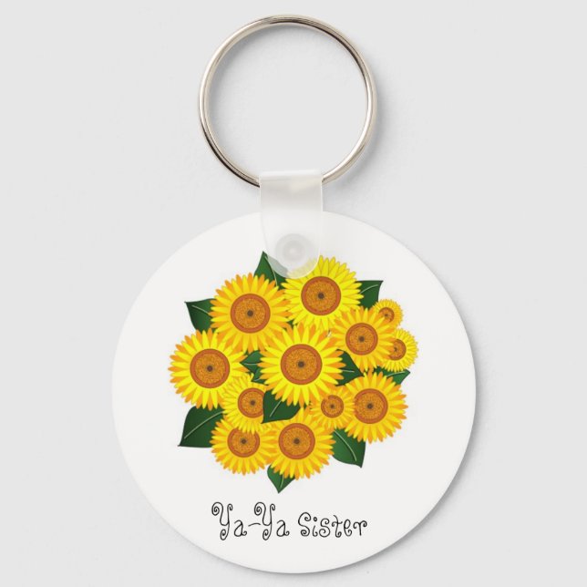 Porte-clés Tournesol de Ya-Ya (Recto)