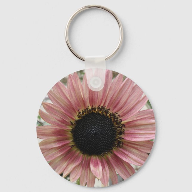 Porte-clés Tournesol rose pâle (Recto)