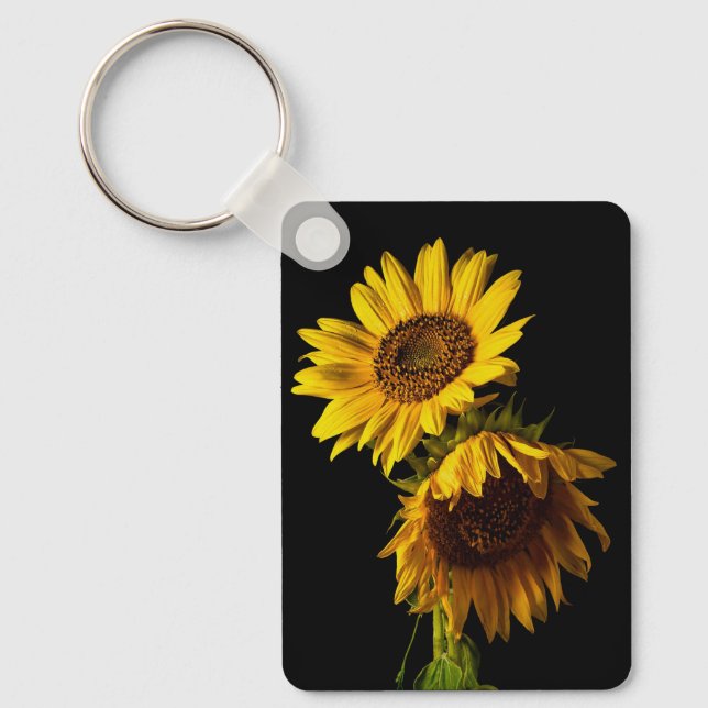 Porte-clés Tournesols  (Recto)