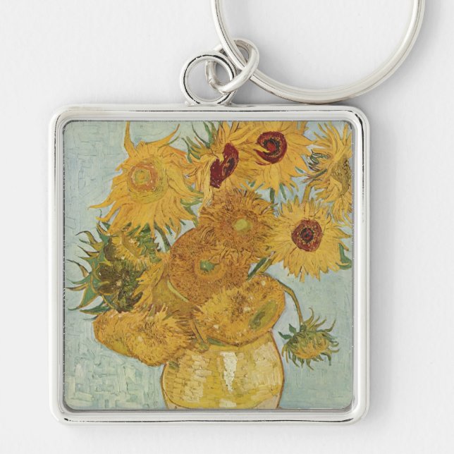 Porte-clés Tournesols de Van Gogh (Devant)